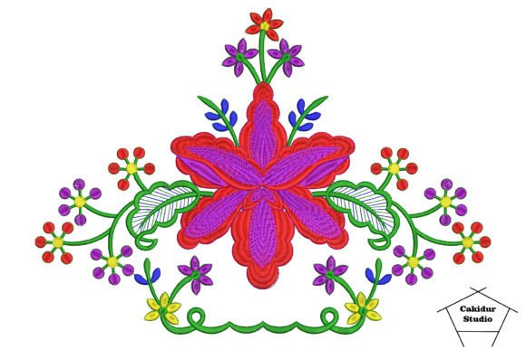 Beautiful Flowers: A Thoughtful Embroidery Design for Meaningful Gifts