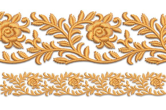 Border: An Elegant Floral Embroidery Review