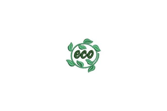 Eco: A Delicate Floral Embroidery Design for Meaningful Personalized Gifts