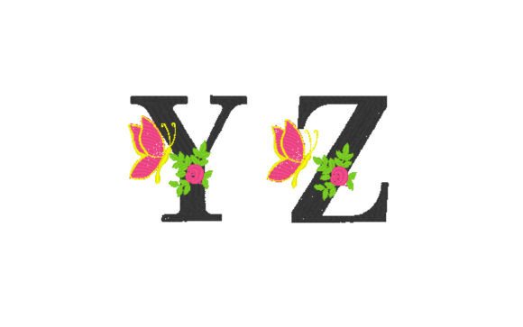 Floral Alphabet Review for Boutique Apparel