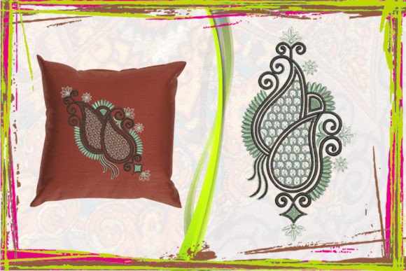 Paisley: A Floral Embroidery Design for Boutique Apparel
