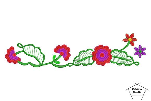 Pretty Flower Border