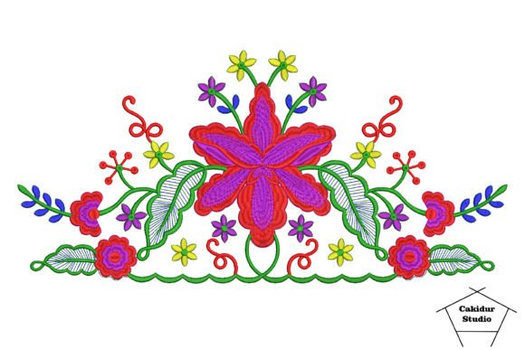 Pretty Flowers: A Thoughtful Embroidery Design for Meaningful Gifts